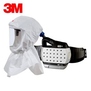 3M Adflo 电动送风机+S-655头罩套装 医院实验室药业喷漆化工电焊烟过滤套装